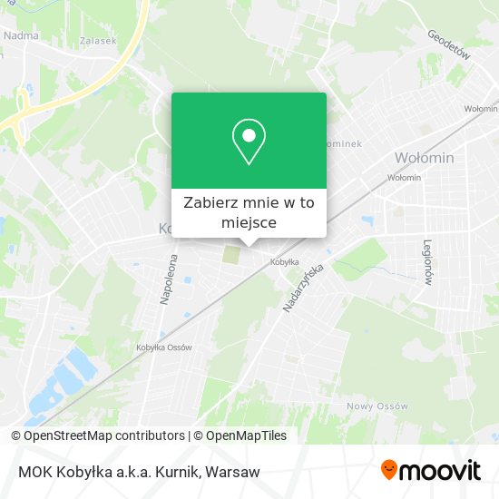 Mapa MOK Kobyłka a.k.a.  Kurnik