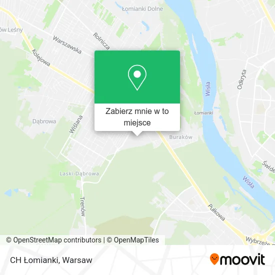 Mapa CH Łomianki