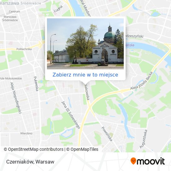 Mapa Czerniaków