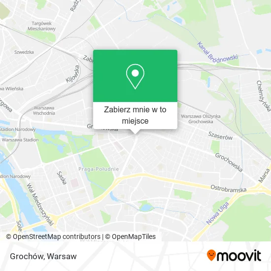Mapa Grochów