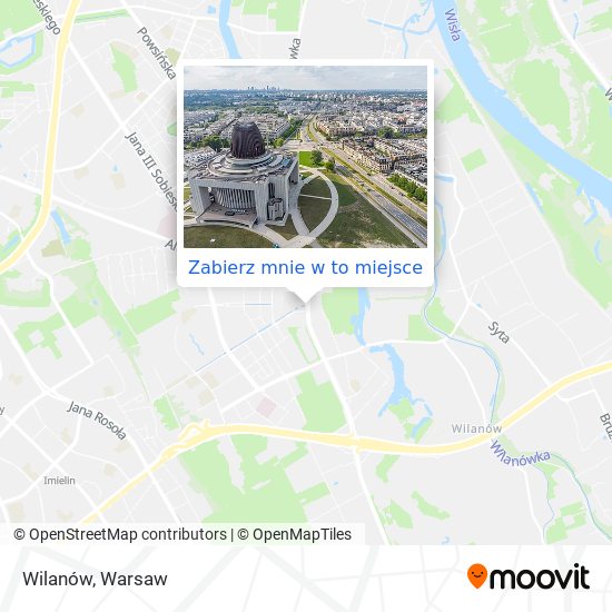 Mapa Wilanów