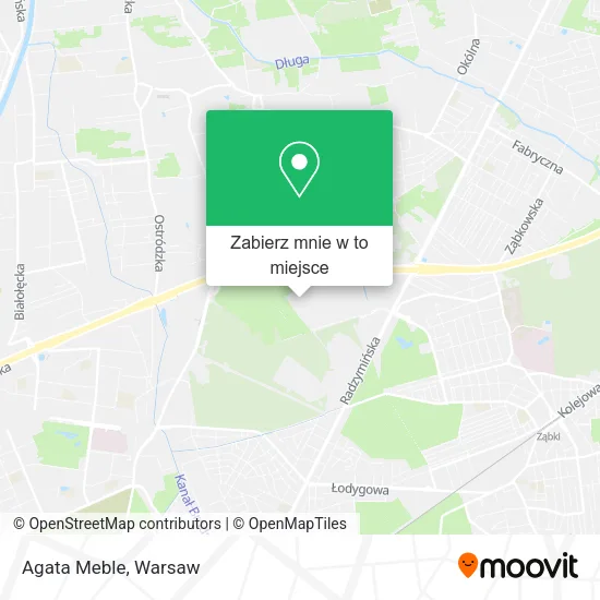 Mapa Agata Meble