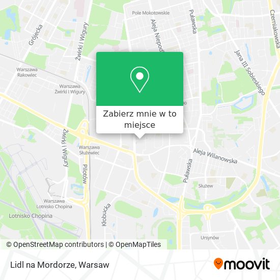 Mapa Lidl na Mordorze