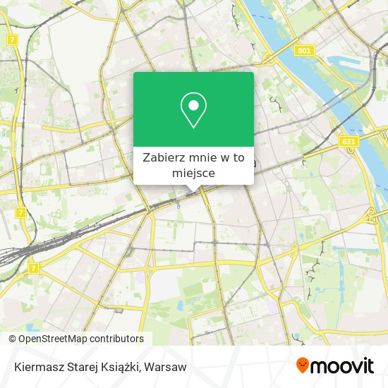 Mapa Kiermasz Starej Książki