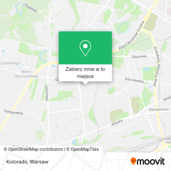 Mapa Kolorado