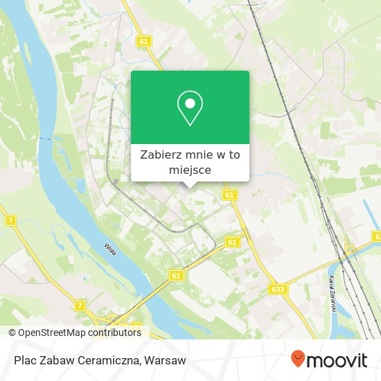 Mapa Plac Zabaw Ceramiczna