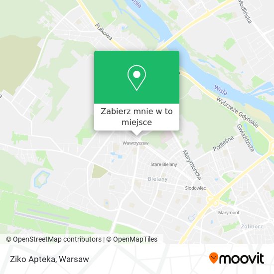 Mapa Ziko Apteka