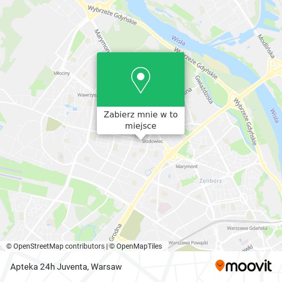 Mapa Apteka 24h Juventa