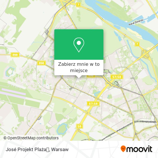 Mapa José Projekt Plaża🌴