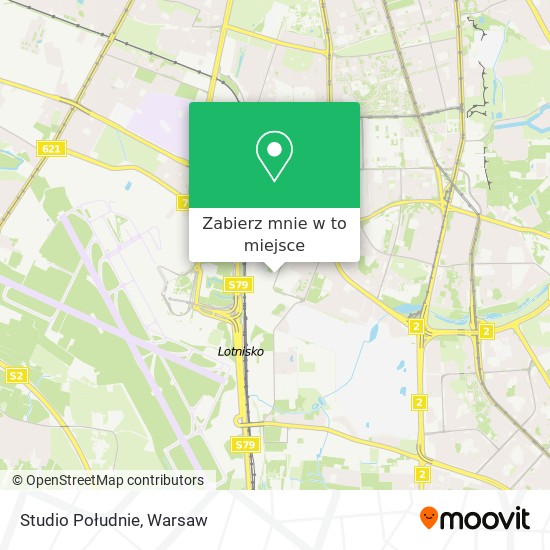 Mapa Studio Południe