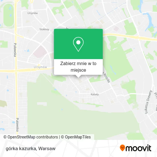 Mapa górka kazurka