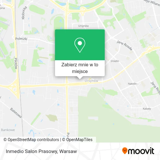 Mapa Inmedio Salon Prasowy