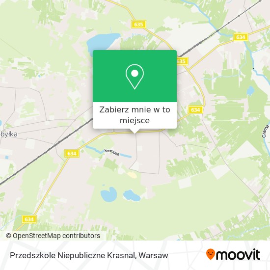 Mapa Przedszkole Niepubliczne Krasnal