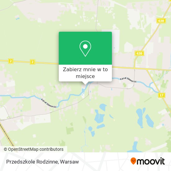 Mapa Przedszkole Rodzinne