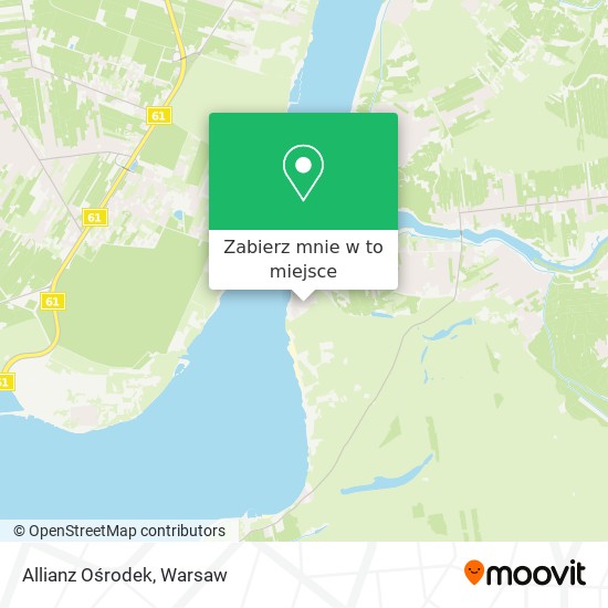 Mapa Allianz Ośrodek