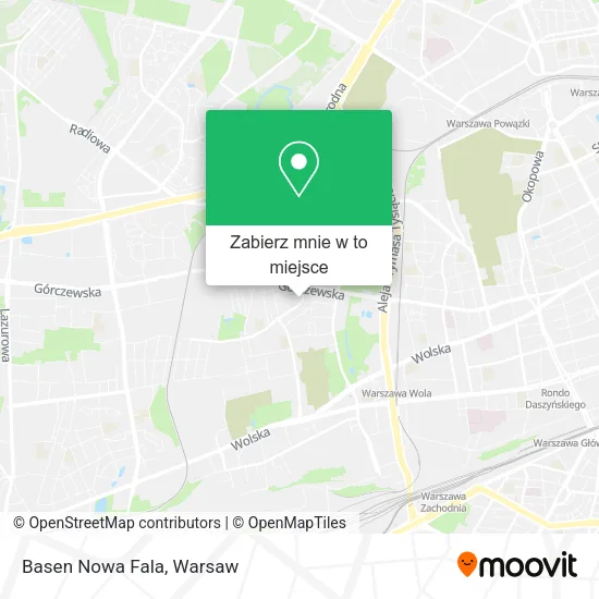 Mapa Basen Nowa Fala