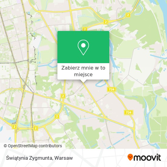 Mapa Świątynia Zygmunta