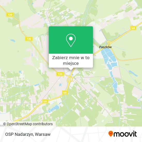 Mapa OSP Nadarzyn