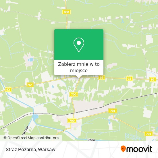 Mapa Straż Pożarna