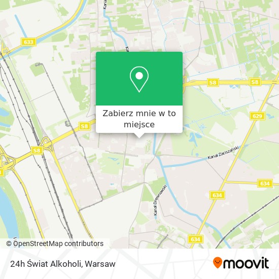 Mapa 24h Świat Alkoholi