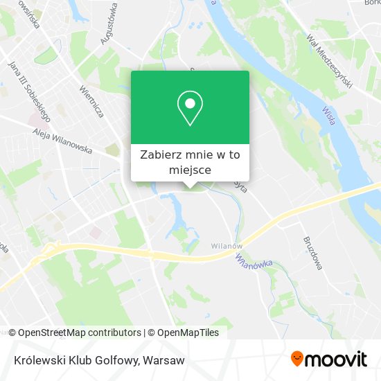 Mapa Królewski Klub Golfowy