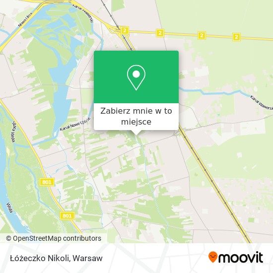 Mapa Łóżeczko Nikoli