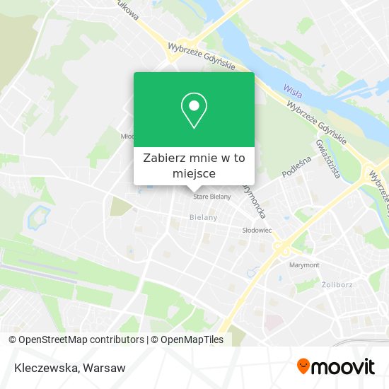 Mapa Kleczewska