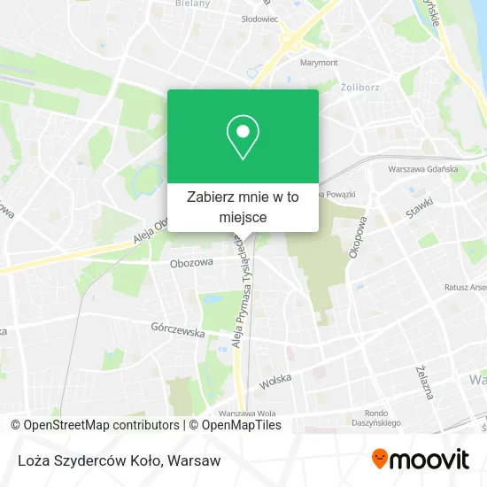 Mapa Loża Szyderców Koło