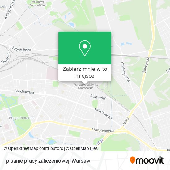 Mapa pisanie pracy zaliczeniowej