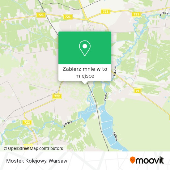 Mapa Mostek Kolejowy