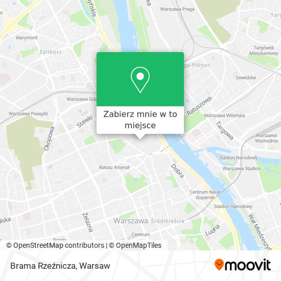 Mapa Brama Rzeźnicza