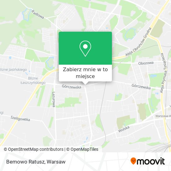 Mapa Bemowo Ratusz