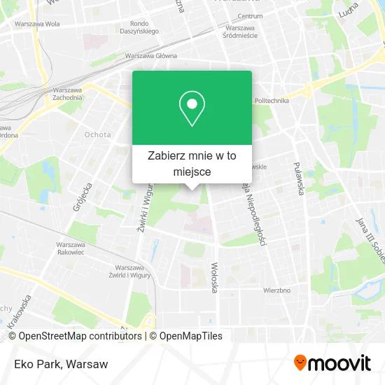 Mapa Eko Park