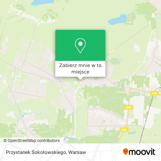 Mapa Przystanek Sokołowskiego