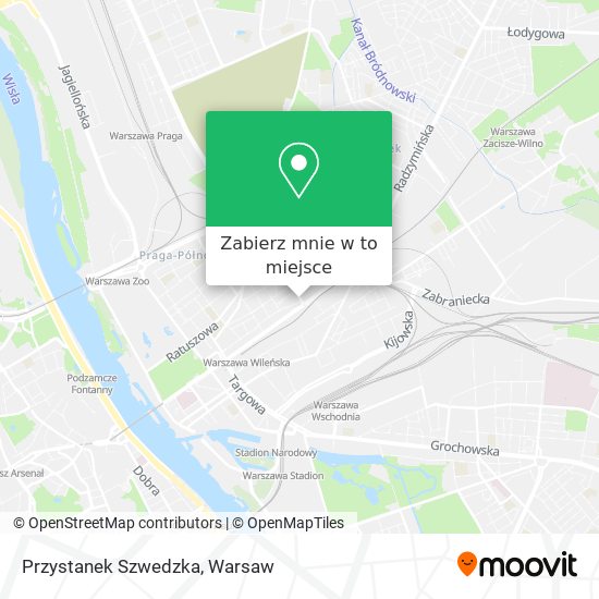 Mapa Przystanek Szwedzka