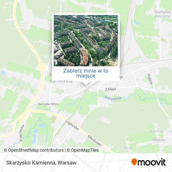 Mapa Skarżysko Kamienna