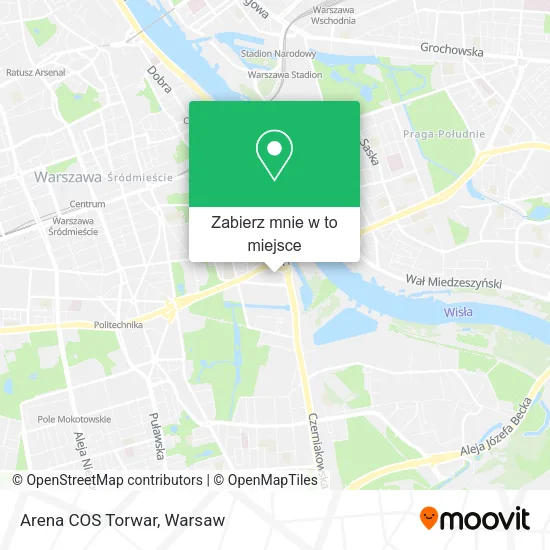 Mapa Arena COS Torwar