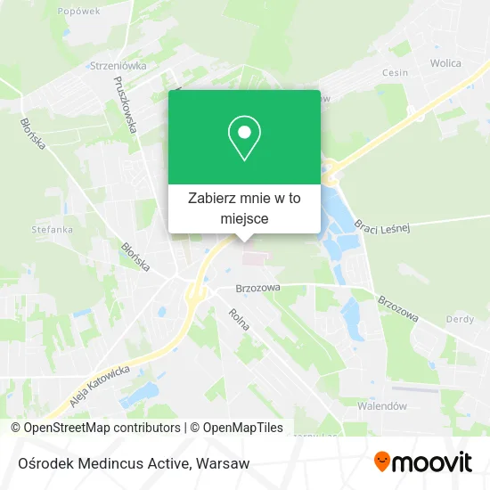 Mapa Ośrodek Medincus Active