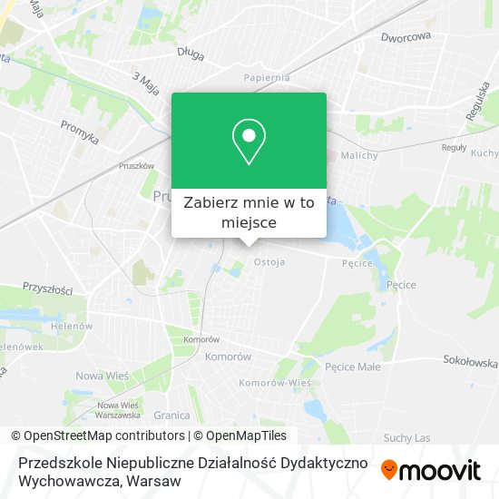 Mapa Przedszkole Niepubliczne Działalność Dydaktyczno Wychowawcza