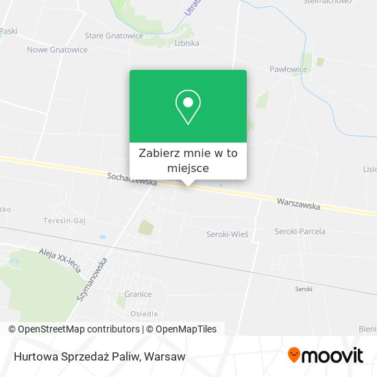 Mapa Hurtowa Sprzedaż Paliw