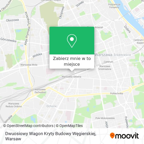 Mapa Dwuosiowy Wagon Kryty Budowy Węgierskiej