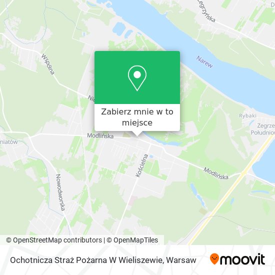 Mapa Ochotnicza Straż Pożarna W Wieliszewie