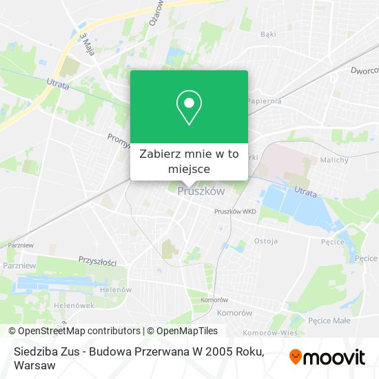 Mapa Siedziba Zus - Budowa Przerwana W 2005 Roku