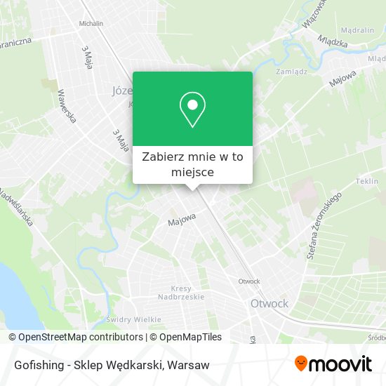 Mapa Gofishing - Sklep Wędkarski