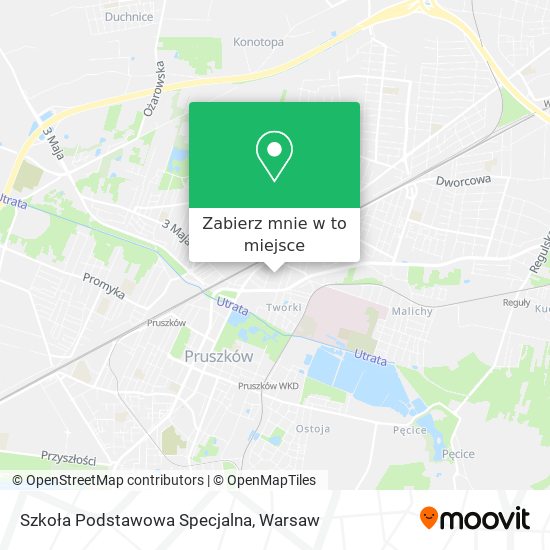 Mapa Szkoła Podstawowa Specjalna