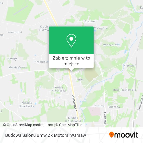 Mapa Budowa Salonu Bmw Zk Motors