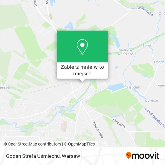 Mapa Godan Strefa Uśmiechu