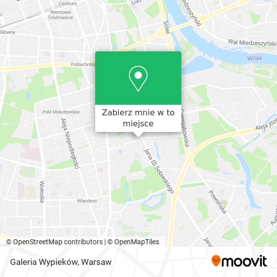 Mapa Galeria Wypieków