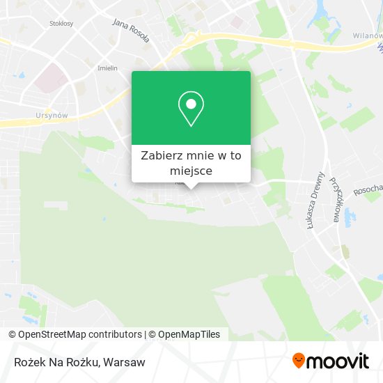 Mapa Rożek Na Rożku