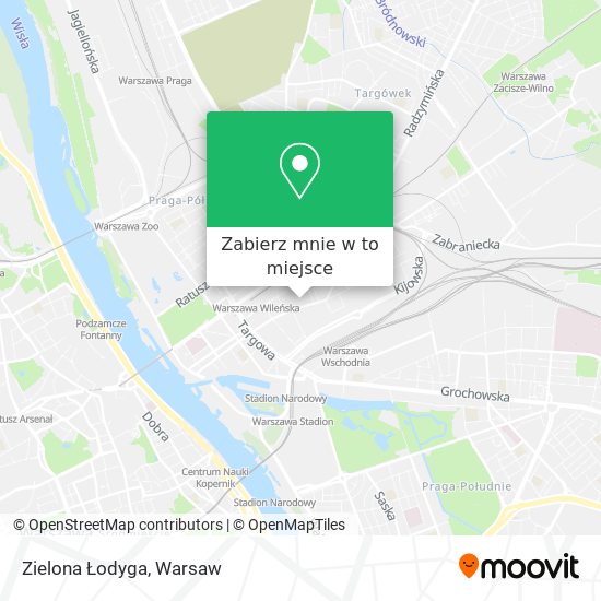 Mapa Zielona Łodyga